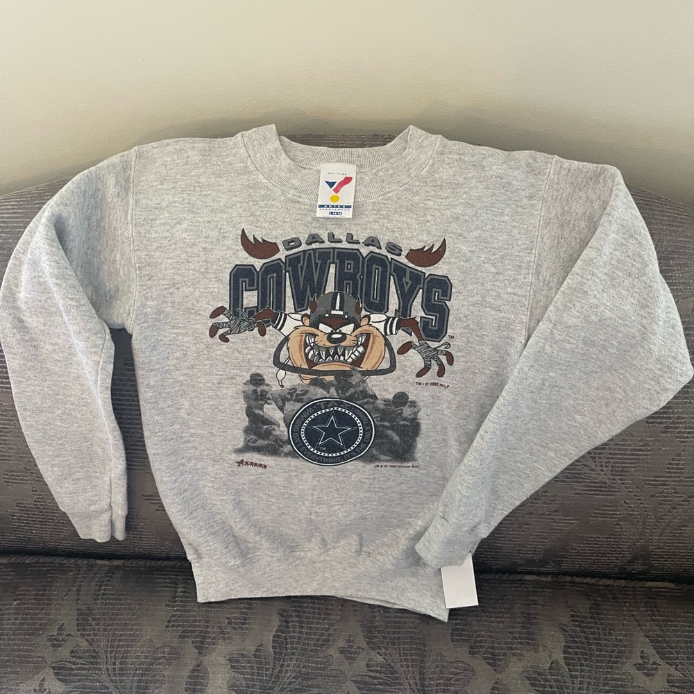 Vintage Artex sportswear 1992 Dallas Cowboys Taz sweatshirt